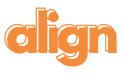 A offset logo